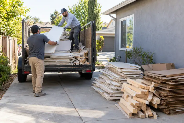 Construction Debris Removal preparation